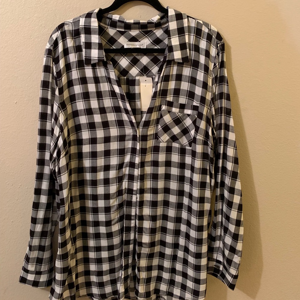 C&B button up